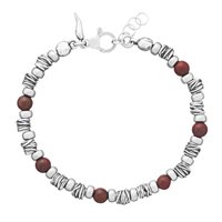 Bracciale Giovanni Raspini Uomo Bond in Argento Pietre dure 12212L - 12212L